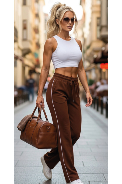 chiara grazia Pantaloni de trening din modal pentru vară
