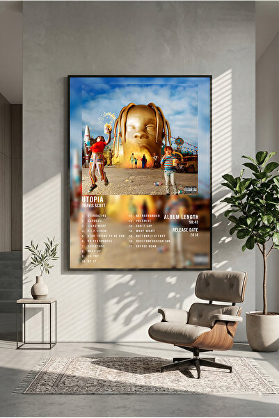 postercraft Travis Scott SICKO MODE Design album Poster modern cu pictură pe ...