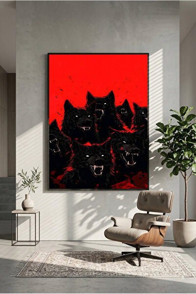 postercraft Vigilul Lupului În Ceafă - Poster Modern tip Panou