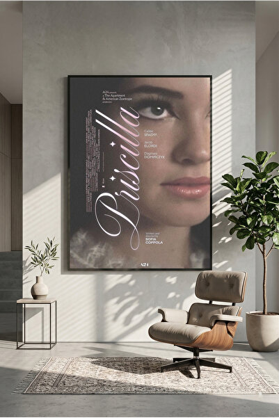 postercraft Plakat sa drvenom slikom Priscilla (bez okvira)