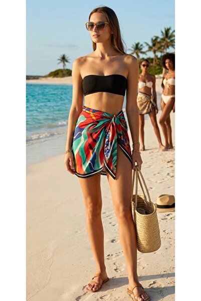 Mavi Masal Κοντό παρέο - Χαβανέζικο σχέδιο 50x150 εκ