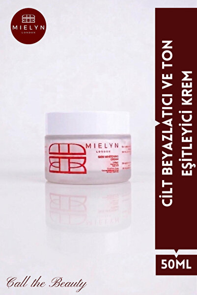 Mielyn London Cilt Beyazlatıcı ve Ton Eşitleyici Krem - Kolajen, Niasinamid, ...