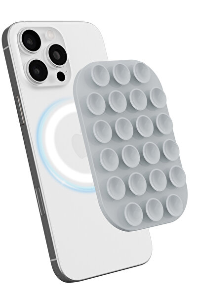WANNA PROTECT Magsafe Manyetik Özellikli Vakumlu Telefon Tutucu, Cep Telefonu...