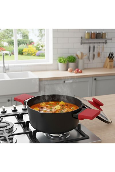 B&D DUTCH OVEN WITH LID CASSEROLE+LID 28X12CM