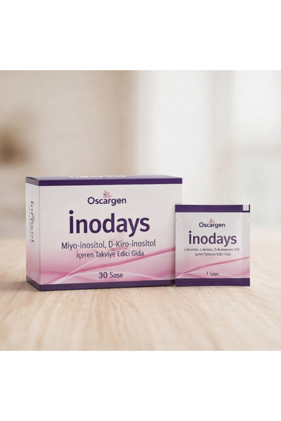 Oscargen Inodays İnositol, Folik Asit, Krom, Çinko 1 Kutu 1 Aylık Destek 30 Saşe