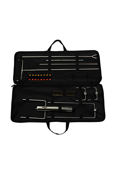 Flamix Pro Izgara Çevirme Makinesi | Pilli | Portatif | Outdoor | Uzman Çanta...