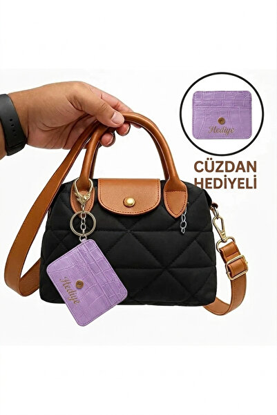 ateş3434 İKRA ÇANTA Kadın Suni Deri Saplı Küçük Boy El Ve Omuz Çantası