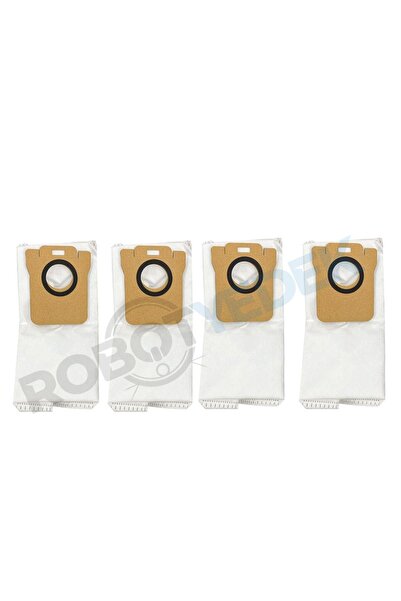 robotyedek Xiaomi Vacuum Mop 2 - Εξαιρετικά συμβατό, 4 τσάντες σκόνης