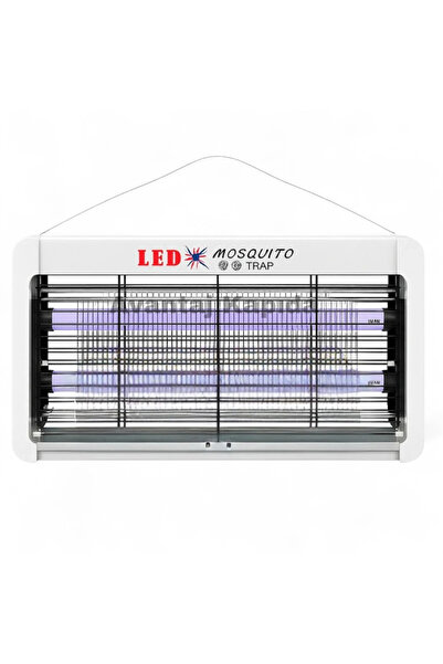Mustran 41 cm Elektrikli Sinek Öldürücü 6W UV Işıklı Çift Tüplü Askılı Sivris...