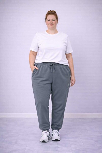 BÜYÜKBEDEN EŞOFMAN ALTI PAÇASI LASTİKLİ 3XL-6XL