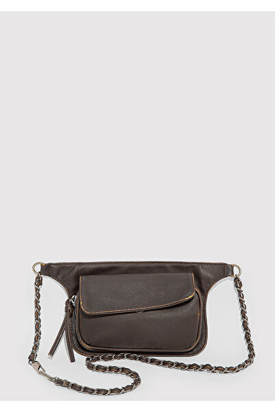 Mavi Kahverengi Bel Çantası 1913915-26823