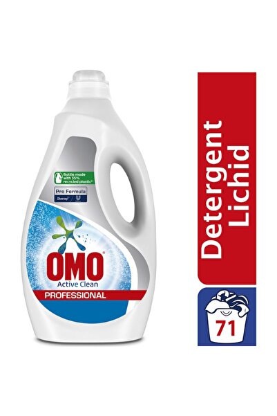 Omo Detergent Rufe Lichid Automat Professional Active Clean 5 L