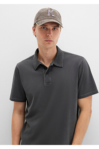 Mavi M قبعة بنية مطرزة 0911156-70246