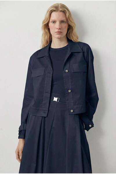 TERZİ DÜKKANI ΠΑΡΙΖΙΑΝΙΚΟ ΚΟΤΟΝΙΝΟ ΜΠΟΥΦΑΝ ΣΚΟΥΡΟ ΜΠΛΕ