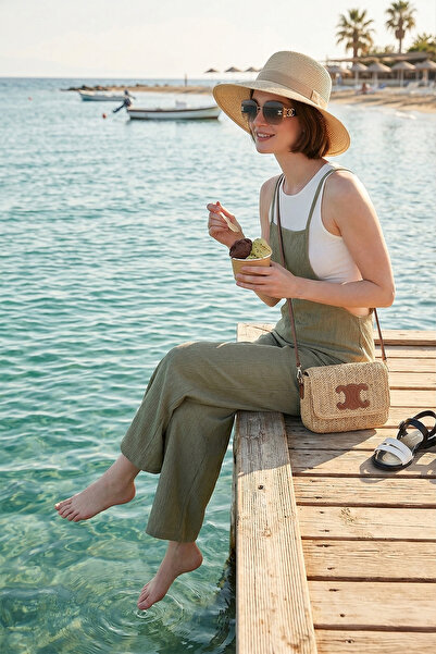 Lela Ολόσωμη φόρμα κηπουρικής με ρυθμιζόμενο λουράκι με κανονική εφαρμογή 586...