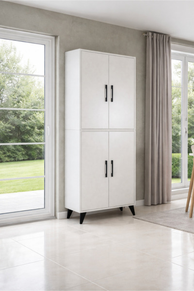 MOBİLİQUE Çınar Çift Katlı Çok Amaçlı Dolap