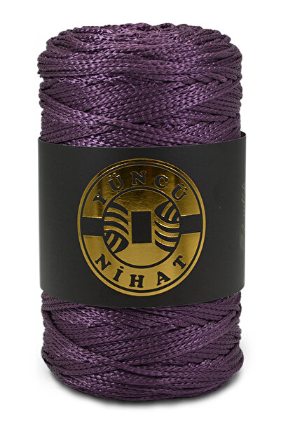 Yüncü Nihat 200 gr - 200 Mt - 2,5 mm Πολυεστερικό σχοινί μακραμέ Σχοινί τσάντ...