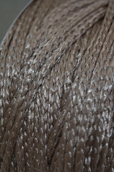 Yüncü Nihat 200 Gr - 200 Mt - 2.5 mm Bitter Brown (651) Polyester Macrame Thread Bag Thread Supla Thread Knitting Thread