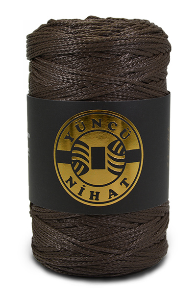 Yüncü Nihat 200 gr - 200 Mt - 2,5 mm Bitter Brown (651) Πολυεστερική τσάντα μ...