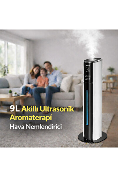 sanal trend Ezere Akıllı Kapasiteli Ultrasonik Hava Nemlendirici,Ofis ev Büyü...