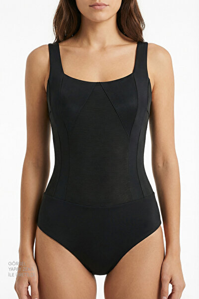 Penti Μαύρο κορσέ μαγιό