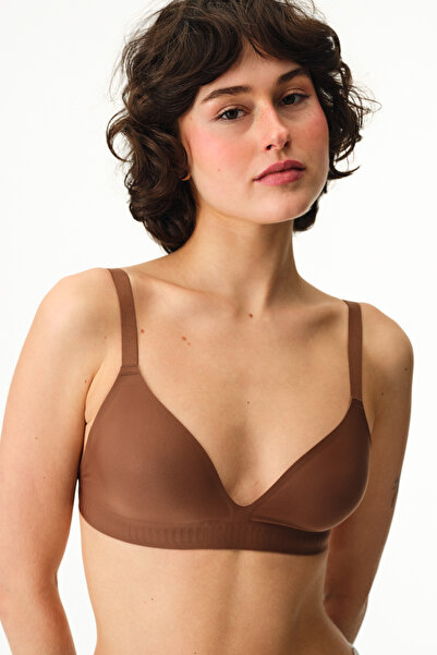 Penti Brown Triangle Bonding Bra