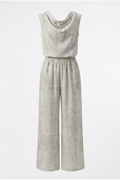 HAZELANNA Textured Casual Pants-Blouse Patterned Set