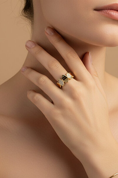 XUPING JEWELRY Stil Incisi/Xupıng Jewelry 14 Ayar Altın Kaplama Zeyna Zirkon ...