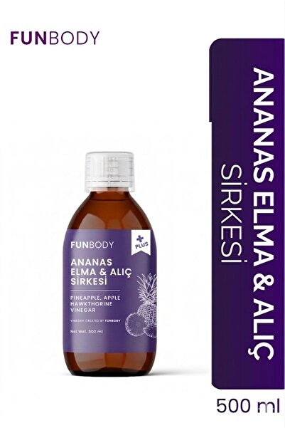 FUNBODY Ananaslı Elma & Alıç Sirkesi 500 ML X1 KUTU