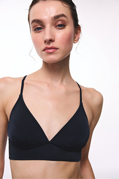 Penti Μαύρο μπικίνι Bralette Top