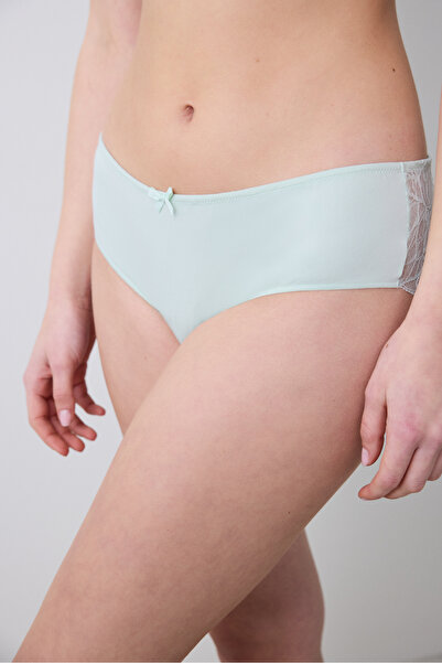 Penti Cheeky Lace Lace Μέντα Πράσινο Hipster εσώρουχο