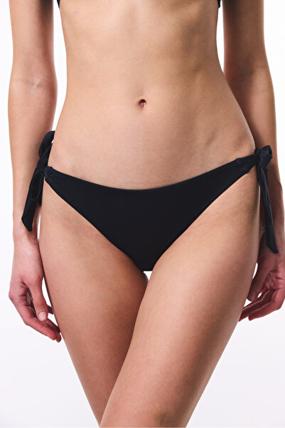 Penti Schwarzer brasilianischer Bikinihose mit niedriger Taille