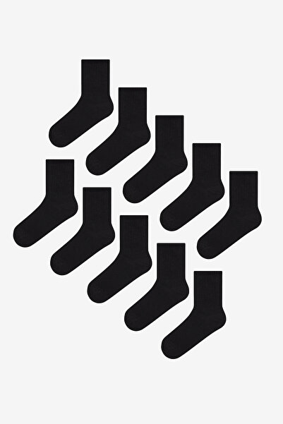 Penti Ανδρικές κάλτσες Basic Μαύρες 10 τεμαχίων