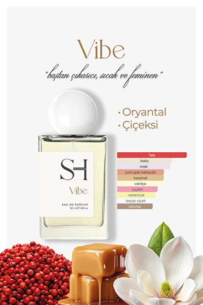 SH FRAGRANCES Vibe EDP Kadın Parfüm | baharatlı-narenciye | zengin çiçeksi | ...