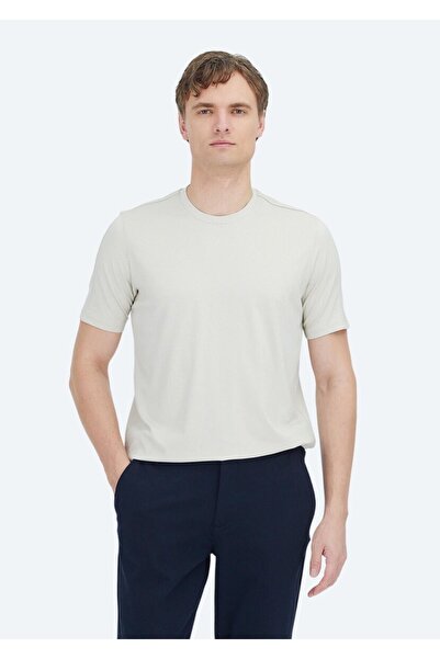 Ramsey Stone Plain Crew Neck T-Shirt