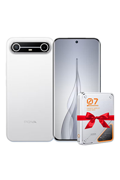 TECNO POVA Slim 5G Dual SIM Slim White 8GB RAM 256GB - Middle East Version Wi...