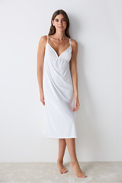 Penti Maria Velvet Off-White Dress
