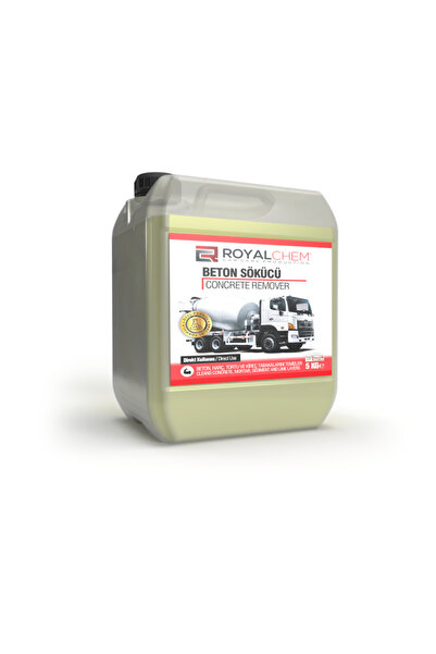 ROYALCHEM CAR CARE PRODUCTION RoyalChem Beton Sökücü 5 KG | Güçlü Beton, Kire...