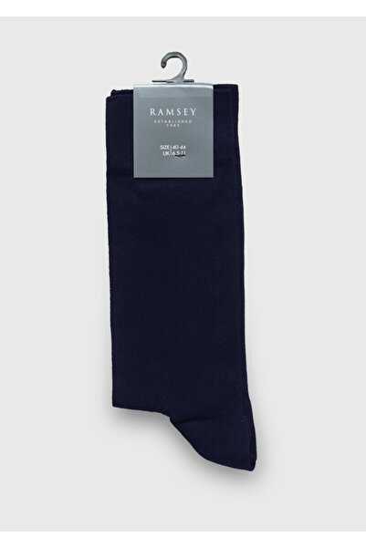 Ramsey Navy Blue Socks