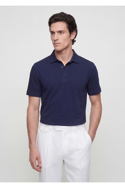 Ramsey Navy Blue Plain T-Shirt
