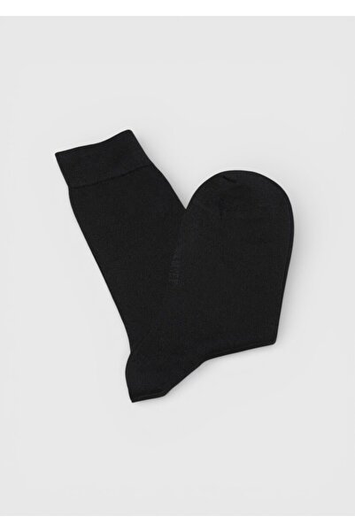 Ramsey Black 80% Cotton, 20% Polyamide Socks