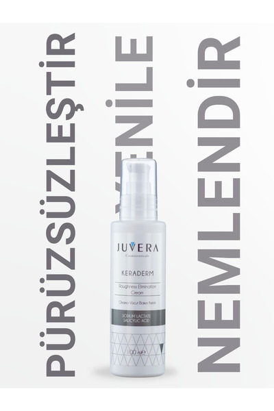 JUVERA Cosmeceuticals Keraderm Onarıcı Bakım Kremi 100 Ml - Batık Ve Tavuk Derisi Kremi 86826653501131