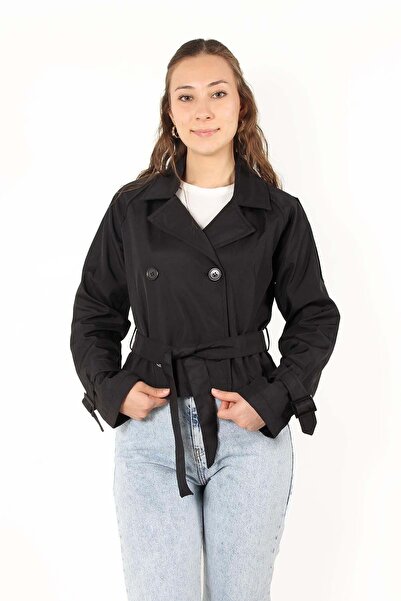 Mckanzie 5970 Κοντή καμπαρντίνα με 4 κουμπιά