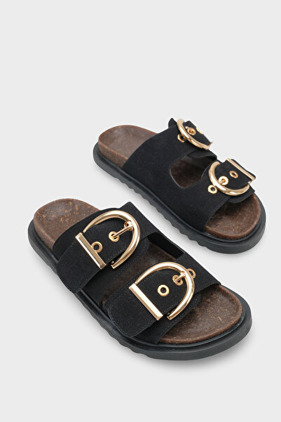 Capone Outfitters Zelda Flat Heels Μεταλλική αγκράφα τεμαχίων Comfort για γυν...