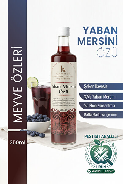 Kamber Doğadan Sağlığa Yaban Mersini Özü – Katkısız, Konsantre Meyve Ekstresi...