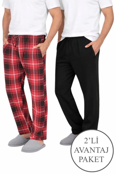 ByDon Ανδρικό μονό κάτω μέρος με διπλή τσέπη με καλώδιο 2 τεμαχίων Advantage ...