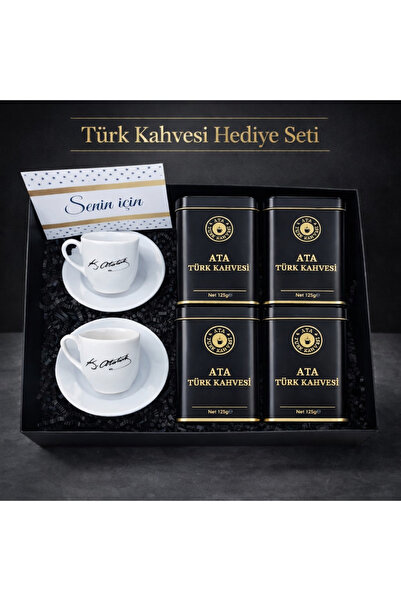 ATA TÜRKKAHVESİ Ata Türk Kahvesi Hediye Seti