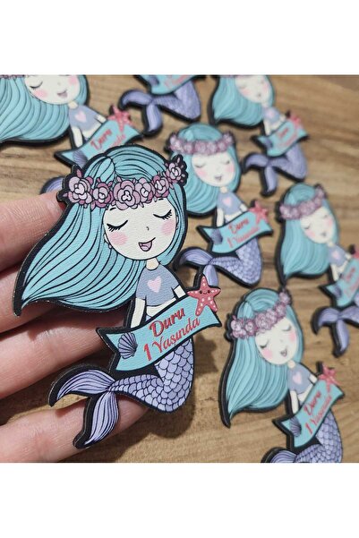 fırsatlar diyarı İsme Özel Hoşgeldin Bebek Magnet - Baby Shower Doğum Günü Ma...