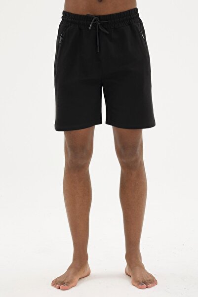 KLY 302 Premium Ανδρικό σορτς από βαμβάκι με άνετη εφαρμογή, με κορδόνια στη ...