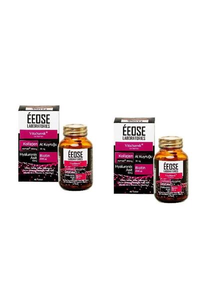 Eeose Collagen Tablet ( Kollajen + Hyaluronik Asit + Atkuyruğu + Biotin + C V...